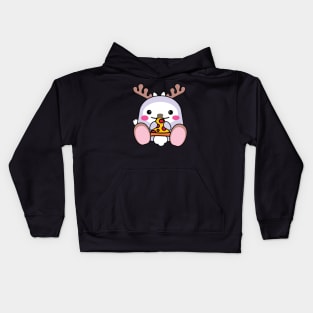 Chubbymotutu Pizza Collection - Reina Kids Hoodie